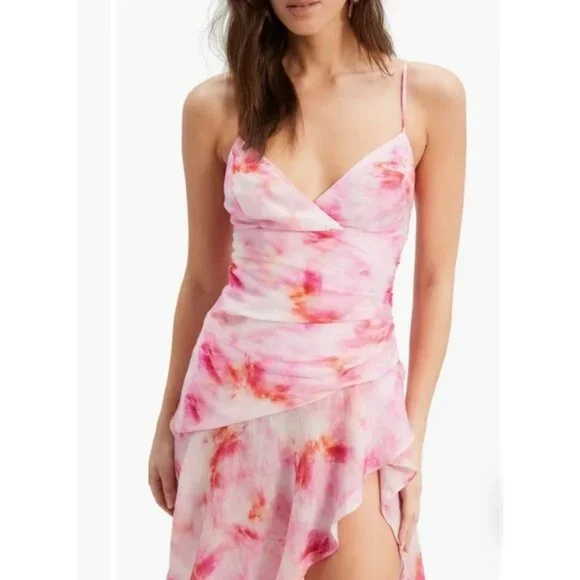 christmas red party dress Susanne Lively Girls Red Christmas Party Dress - Red Skirt & Sash main image 1